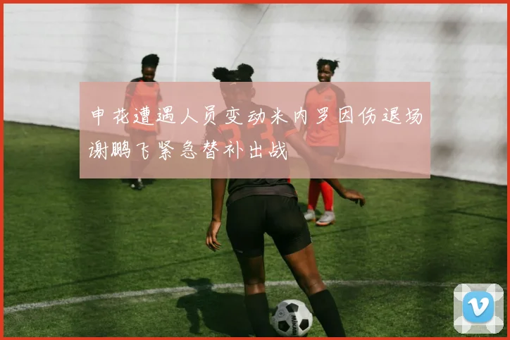 申花遭遇人员变动米内罗因伤退场谢鹏飞紧急替补出战